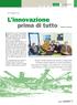 L innovazione. prima di tutto Industriale nei numeri, ma artigianale. SV Impianti S.r.l.