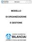 MODELLO DI ORGANIZZAZIONE E GESTIONE