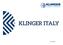 KLINGER ITALY.