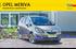 OPEL MERIVA. Manuale di uso e manutenzione