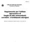 Regolamento per l utilizzo agronomico di fanghi ed altri ammendanti, correttivi e fertilizzanti odorigeni