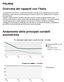 Overview dei rapporti con l'italia. Andamento delle principali variabili economiche