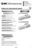 Informazione. Sistema di trasmissione seriale. Serie EX250. ControlNet. Manifold valvola applicabile. Cablaggio seriale con unità d'ingresso/uscita