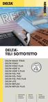 DELTA - TELI SOTTOTETTO