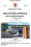 BOLLETTINO UFFICIALE