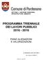 PROGRAMMA TRIENNALE DEI LAVORI PUBBLICI