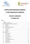 SINTESI METEOROLOGICA MENSILE A FINI ASSICURATIVI AGRICOLI