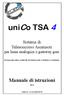 unico TSA 4 Manuale di istruzioni Sistema di Telesoccorso Ascensori per linea analogica o gateway gsm