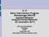 E I P Early Intervention Program Metodologia ABA/VB Applied Behavior Analysis/Verbal Behavior 20 novembre 2014
