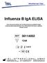 Influenza B IgA ELISA