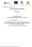 CONVENZIONE LA REGIONE CALABRIA DIPARTIMENTO ISTRUZIONE E ATTIVITA CULTURALI