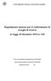 Regolamento interno per il conferimento di assegni di ricerca ex legge 30 dicembre 2010 n. 240