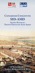 Sezione Veneto Trentino Alto Adige. Congresso Congiunto SID-AMD. Sezioni Regionali. Veneto-Trentino-Alto Adige