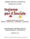 AZIENDA SPECIALE CONSORTILE Insieme per il sociale, PROGRAMMA TRIENNALE PER LA TRASPARENZA E L INTEGRITÀ TRIENNIO