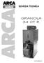 SCHEDA TECNICA GRANOLA 34 CT R.