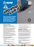 Ultratop Loft F. Realizzazione di pavimentazioni in spazi wellness, hall di hotel, locali per esposizioni.