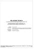 RELAZIONE TECNICA In conformità all'art.28 della legge 09 gennaio 1991 n 10