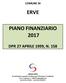 ERVE PIANO FINANZIARIO 2017