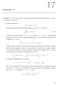 LEZIONE 17. Esercizio Trovare la soluzione delle seguenti equazioni differenziali di Bernoulli, ciascuna con condizione iniziale y(0) = 2.