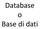 Database. Base di dati