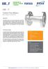 HM...F PORTATA HM...F. Turbine Flow Meters with Flange Connections MISURATORE DI PORTATA A TURBINA FLANGIATO. Application. Principle and Design