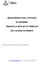 REGOLAMENTO PER L UTILIZZO DI INTERNET TRAMITE LA RETE WI-FI PUBBLICA DEL COMUNE DI MERATE
