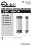 SBC NRG+ REV 000a. High Quality Nautical Equipment HIGH POWER SBC 1100 NRG+ FR SBC 1200 NRG+ FR SBC 1450 NRG+ HR SBC 1950 NRG+ HR SBC 2450 NRG+ HR