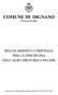 COMUNE DI DIGNANO Provincia di Udine REGOLAMENTO COMUNALE PER LA DISCIPLINA DELL ALBO PRETORIO ON-LINE