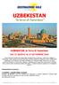 UZBEKISTAN la terra di Tamerlano