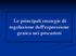 Le principali strategie di regolazione dell espressione genica nei procarioti