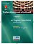 T C. Teatro Comunale Garibaldi. 34 a Stagione Concertistica dicembre maggio 2019 PROGRAMMA