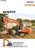 ZAXIS-5 ESCAVATORE IDRAULICO : ZX210-5B / ZX210LC-5B / ZX210LCN-5B : 122 (164 HP)