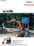 ZAXIS-5 ESCAVATORE IDRAULICO : ZX19-5A