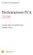 Dichiarazione IVA 2018