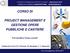 CORSO DI PROJECT MANAGEMENT E GESTIONE OPERE PUBBLICHE E CANTIERE. Prof.ssa Maria Teresa Lucarelli CORSO DI LAUREA IN ARCHITETTURA _ QUINQUENNALE