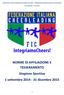 FEDERAZIONE ITALIANA CHEERLEADING ACROBATICO E DANCE COMMISSIONE NAZIONALE DISABILI ED INTEGRAZIONE NAT 01/09/ /12/2015