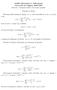 Analisi Matematica 1, Informatica Università di Cagliari, 2006/2007 Esercizi e domande relativi al secondo parziale.