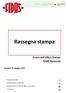 Rassegna stampa. A cura dell Ufficio Stampa FIDAS Nazionale. Giovedì 18 maggio Rassegna associativa. Rassegna Sangue e emoderivati