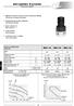 mini-regolatore di pressione mini pressure regulator