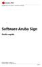 Software Aruba Sign. Guida rapida. Pagina 1. Aruba PEC S.p.A. Via San Clemente, Ponte San Pietro (BG)