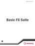 Manuale Operativo. Basic FX Suite