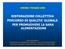 RISTORAZIONE COLLETTIVA PERCORSO DI QUALITA GLOBALE ALIMENTAZIONE