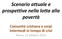 Scenario attuale e prospettive nella lotta alla povertà Comunità cristiana e corpi intermedi in tempo di crisi