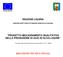 REGIONE LIGURIA PROGETTO MIGLIORAMENTO QUALITATIVO DELLA PRODUZIONE DI OLIO DI OLIVA LIGURE RELAZIONE TECNICA FINALE