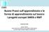 Buone Prassi sull apprendistato e le forme di apprendimento sul lavoro: i progetti europei SMEB e RMT 26 Gennaio 2018