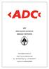 ADC ARMI DALLERA CUSTUM SRL MANUALE D ISTRUZIONI. Armi Dallera Custom srl Concesio (Brescia) Italy. Tel Fax.