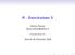 R - Esercitazione 5. Andrea Fasulo Venerdì 16 Dicembre Università Roma Tre