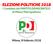 ELEZIONI POLITICHE 2018 I Candidati del PARTITO DEMOCRATICO di Milano Metropolitana. Milano, 8 febbraio 2018