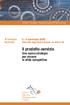 Il prodotto-servizio. After-Sales Advanced Planning. Una nuova strategia per vincere le sfide competitive. 5-6 novembre VI Convegno Nazionale