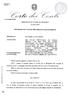 SEZIONI RIUNITE IN SEDE DI CONTROLLO III COLLEGIO. Nell'adunanza del!! dicembre 2002 composta dai seguenti magistrati: dotto Rosario Elio BALDANZA